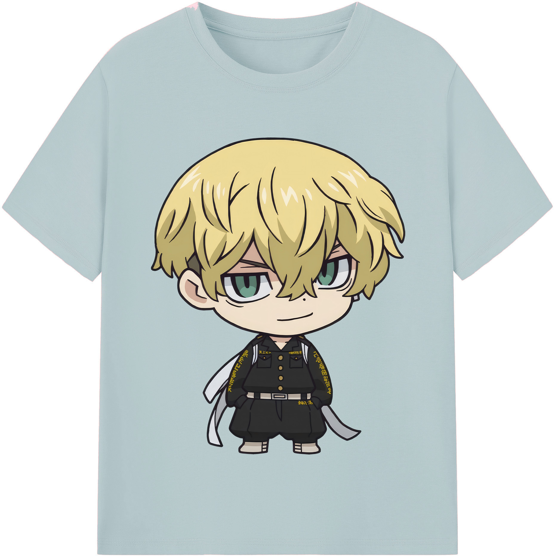 （画像用） 東京リベンジャーズ Tokyo Revengers 綿100％半袖Tシャツ（フロントプリント）